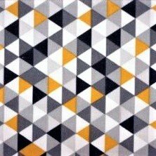 triangles yellow grey black white