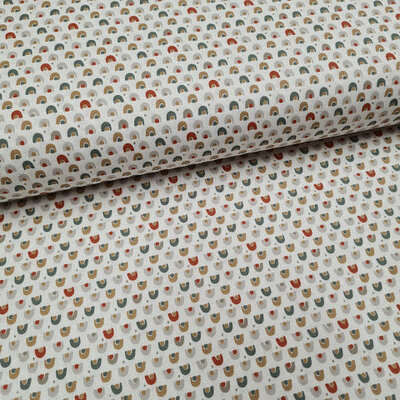 white light grey taupe terracotta rainbow