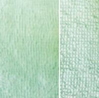 groen (mint) bamboe katoen fleece