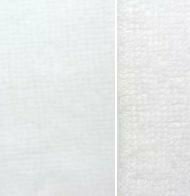 wit bamboe katoen fleece