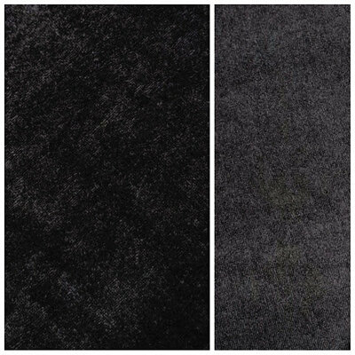 zwart bamboe katoen fleece