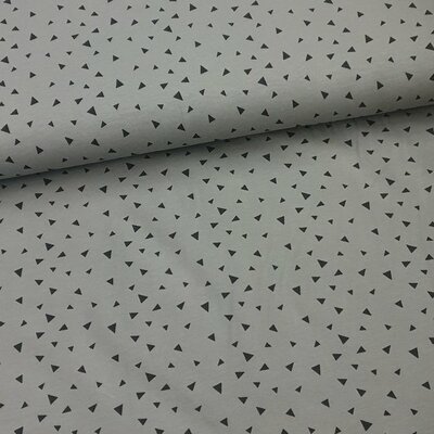 army black irregular triangles jersey