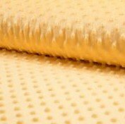 geel minky noppenfleece