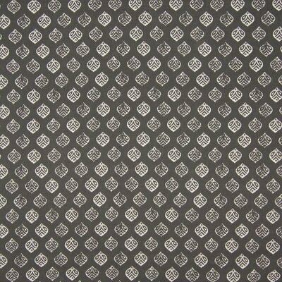 nog 1m - grijs wit blaadjes - leaves poplin katoen (op=op)