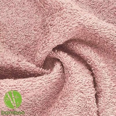 Nog 1,15m - roze (nude) bamboe badstof (op=op)