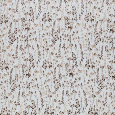 wit (off white) brown dried flowers digital hydrophilic 