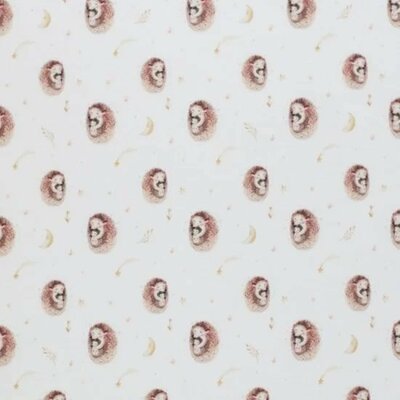 wit (off white) camel bruin egel met baby egeltje, ster en maan - digitaal tricot ***B summerdeal