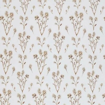 wit (off white) beige (kiezel) bruin vergeet me nietjes bloemen - digitaal tricot