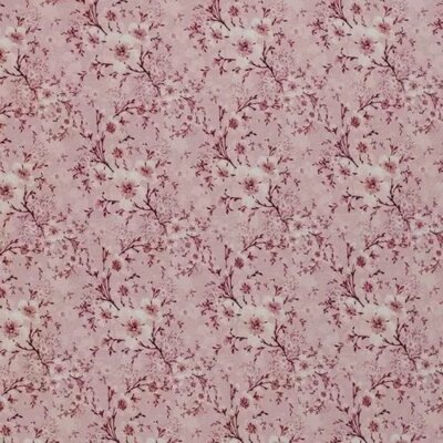 oud (roze) wit roze-terracotta Winter Bloem - digitaal tricot