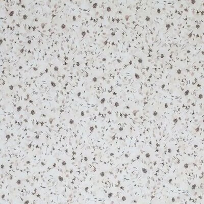 wit (off white) vervaagd bruin filler bloemen - digitaal tricot (op=op)