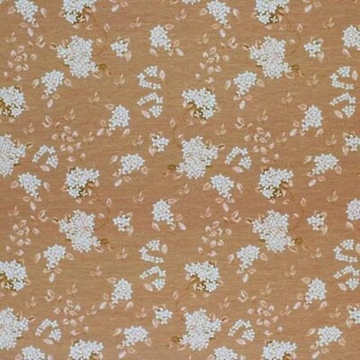 perzik wit (off white) hortensia bloemen - digitaal tricot
