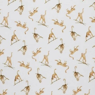 wit (off white) camel apen aapjes aan stok - digitaal tricot (op=op)