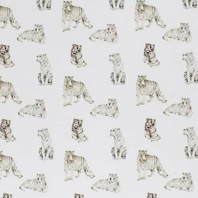 wit (off white) camel grijs Witte Tijger - digitaal tricot