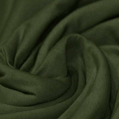 army green plain jersey
