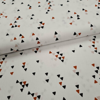 wit zwart terracotta nude ROXX triangels poplin katoen (op=op) V