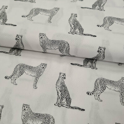 white black leopard digital