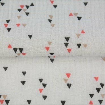 wit (off white) zwart terracotta kiezel triangels ROXX hydrofiel (op=op) V