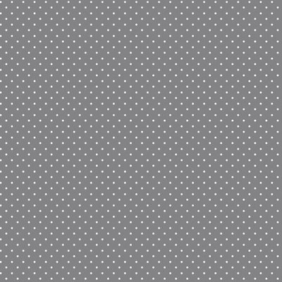 grijs wit klein stipje poplin katoen