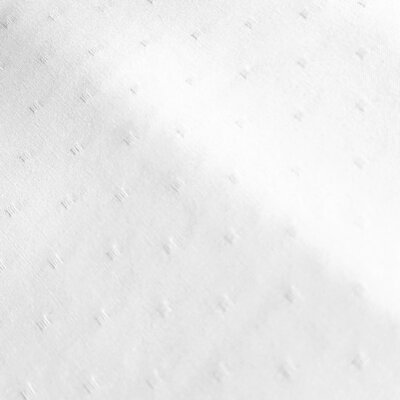 nog 1,35m - wit vierkant stipje broderie katoen (op=op)