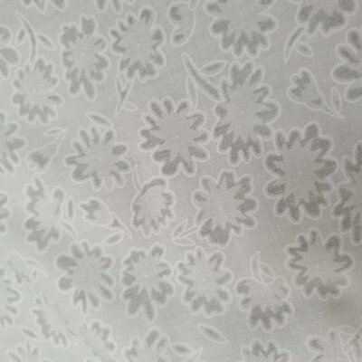 wit schaduw bloemen broderie katoen (op=op)