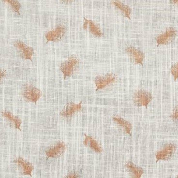 white claypink feathers linnencotton