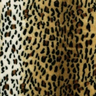 cognac bruin zwart off white luipaard klein wellness fleece