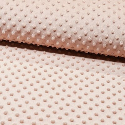 roze (nude) minky noppenfleece