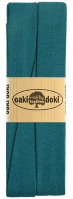 petrol tricot biasband 2cm - (211)