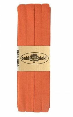 oranje tricot biasband 2cm - (948)