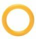 geel plastic ring 4cm - 5 stuks  (op=op)