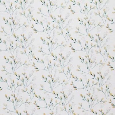 wit (off white) camel groen grijs Lente wilgen takjes digitaal poplin katoen