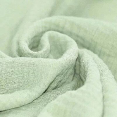 groen (vintage pastel) uni hydrofiel