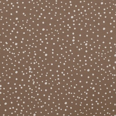 nog 95cm - beige (taupe d.) wit confetti stipjes  - tricot (op=op)