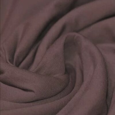 mauve (donker) uni - tricot (op=op)
