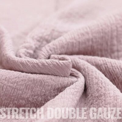 roze (oud licht) uni STRETCH hydrofiel