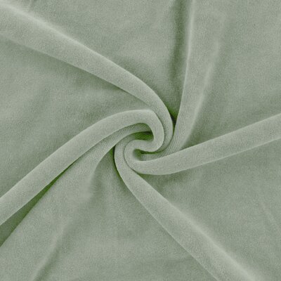 groen (vintage) katoenen velvet (op=op)