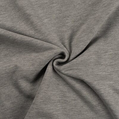 light grey french terry