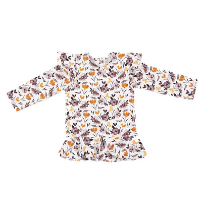 ruche top longsleeve 98 t/m 116 patroon - adiy (128)