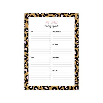 Notepad Wild & Cute