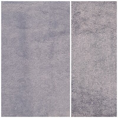 blauw (jeans licht) bamboe katoen fleece