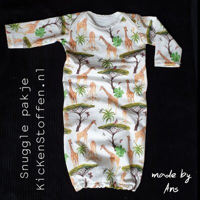 snuggle set patroon maat 62 tot 74 (5 delig patroon)