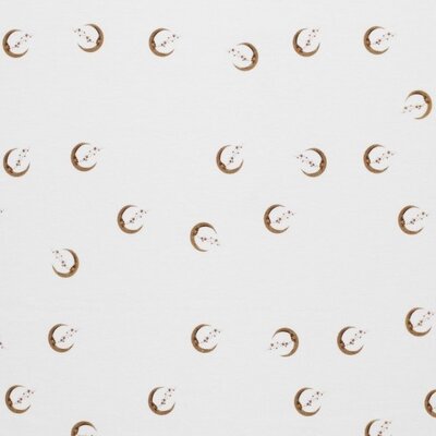 wit (off white) cacao Maan maantjes - digitaal tricot (op=op)