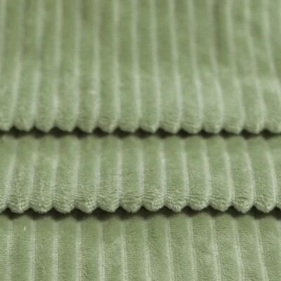 groen (olijf) minky strepen fleece (op=op)