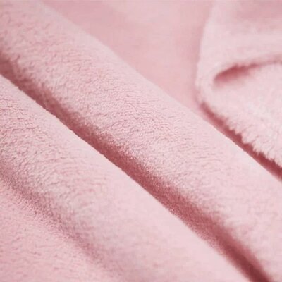 roze (nude) wellness fleece - knuffel fleece