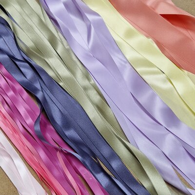 satijnband (dubbelzijdig) lint voordeelpakket B (8meters)