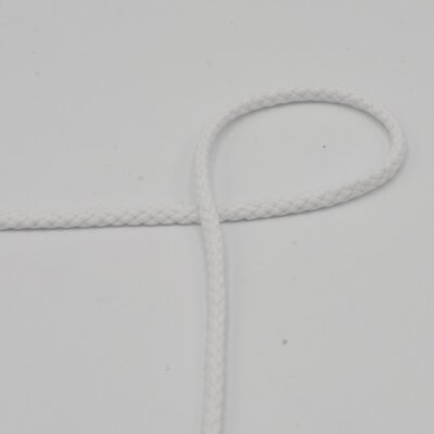 wit gevlochten koord 6mm