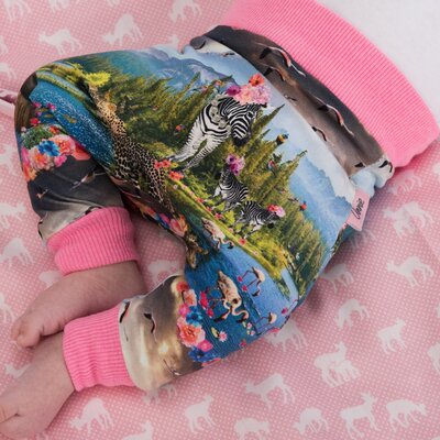 harembroek baby broekje 50 t/m 74 patroon - adiy (op=op) U*