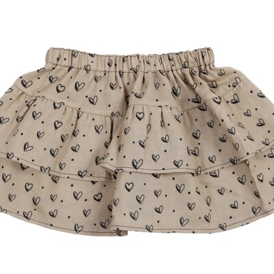 rokje met ruches 140 t/m 176 patroon - adiy (op=op) U*