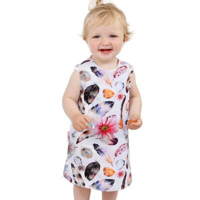 strand jurkje 56 t/m 74 patroon - adiy (op=op) U*