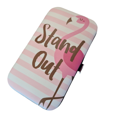 nog 1 - roze flamingo naaiset - reis etui (op=op)